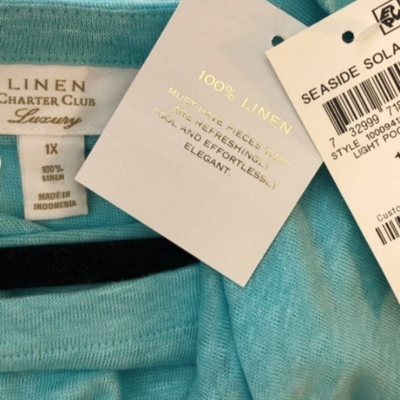 Linen Top - Picture 3 of 4